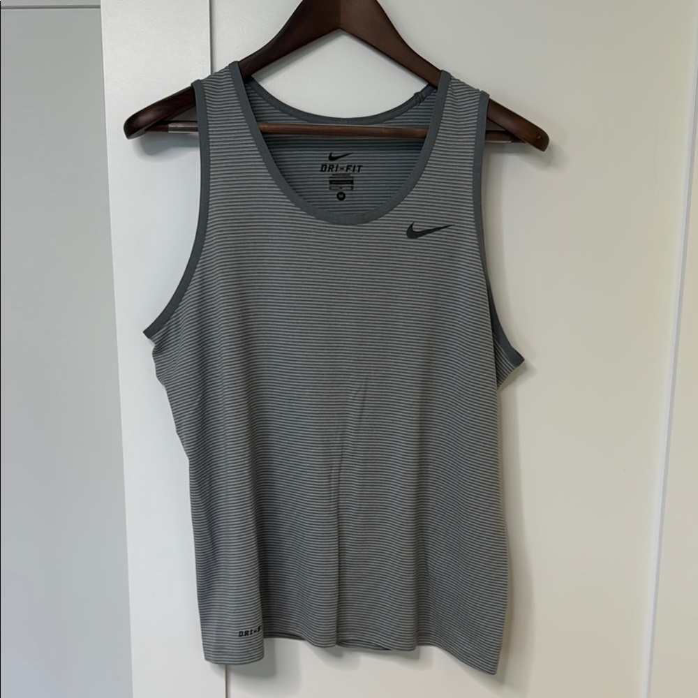 Nike Men’s Running Gray Tank Top